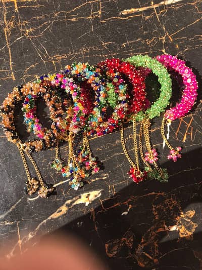 Gajra bracelets