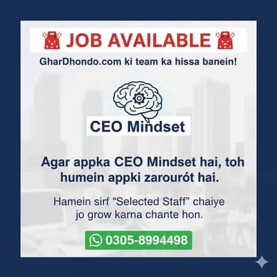 Job Available Property Fresh Person Required