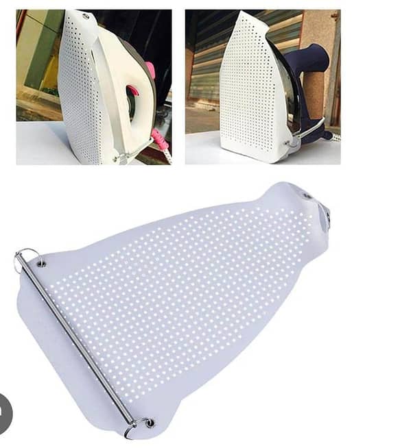 Iron Shoe Cover Ironing Pad | Iron Plate Protector | Heat Resistant Cloth Cover for Silk & Delicate Fabrics