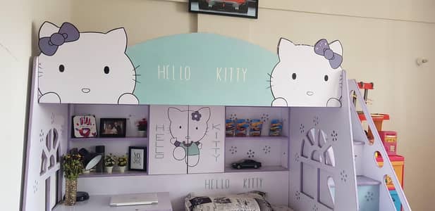 Kids Fancy Bunker Bed - Urgent Sale - Negotiable