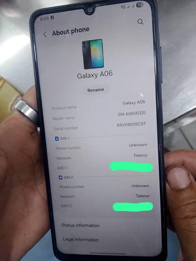 sumsung a06