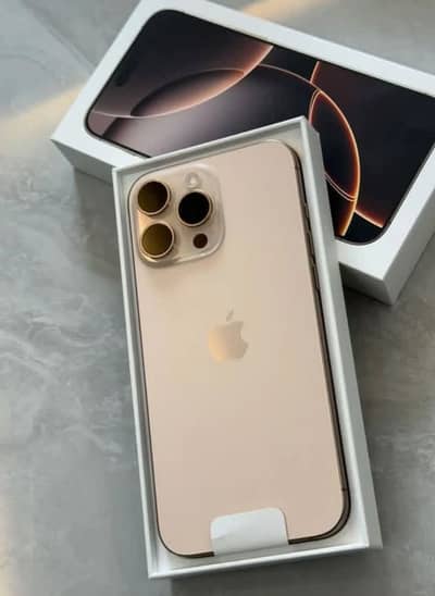 16 Pro Max Jv Non PTA 256 GB Desert Titanium