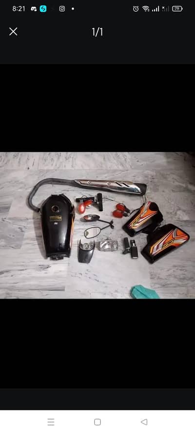 Honda 125 genuine All part