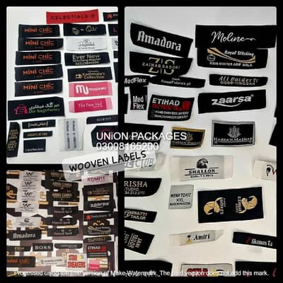 Woven Labels|Satin Label|Card Tags|Ribbons|Sticker|Thank You Card