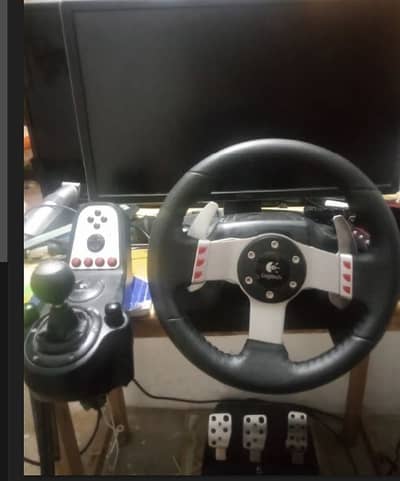 Logitech G27 steering wheel