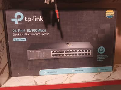 tp Link networking switches 24 ports 2 pic available