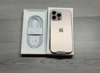 Apple iPhone 16 pro max PTA official approved with complete box
