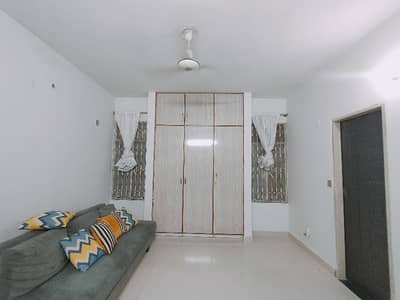 10-Marla 3-Bedroom's Renovated Tile Flooring Apartment Available For Sale.