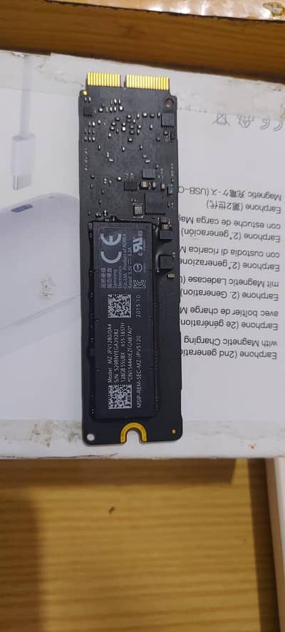 original Samsung 128 GB NVMe SSD for MacBook Price 18000  (03363024171