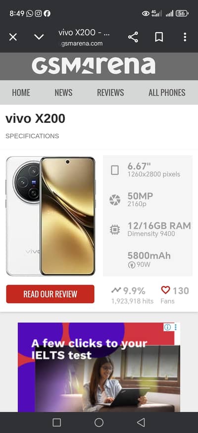 Vivo X200