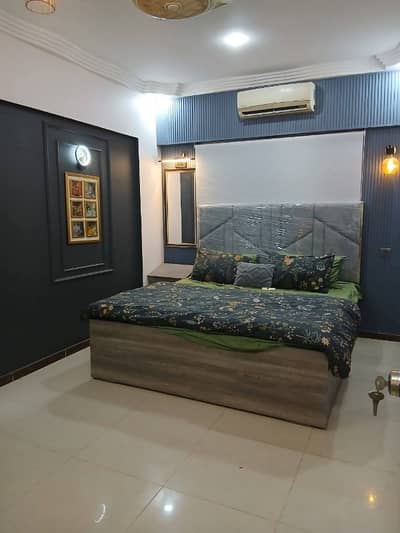 One bed apartment per day available Gulbarga green Islamabad