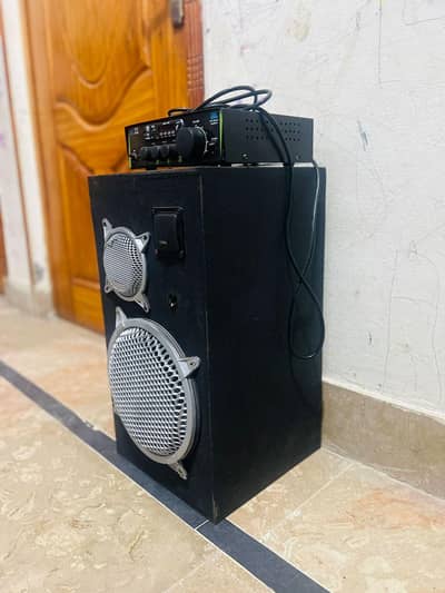 Amplifier +speaker