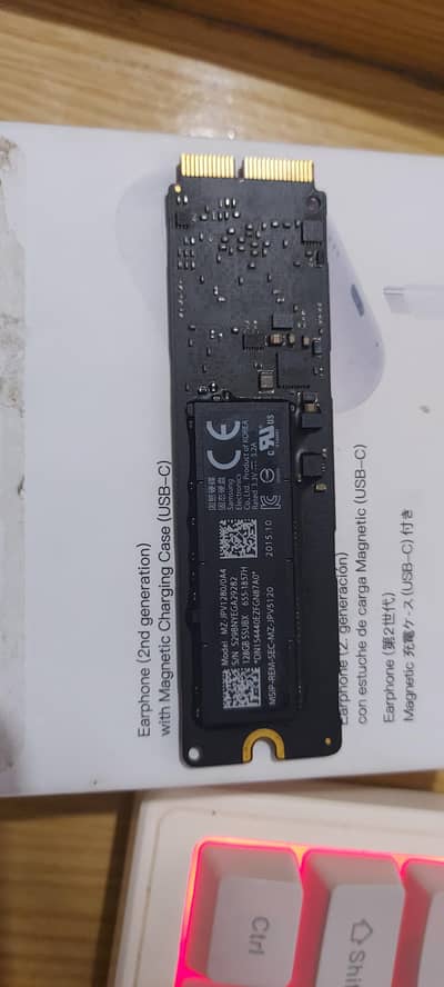SSD Nvme Samsung 128 GB NVMe SSD for MacBook Price 18000  (03363024171