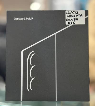 Samsung galaxy Z Fold 7 Silver DS  Nonpta Nonactive Boxpack