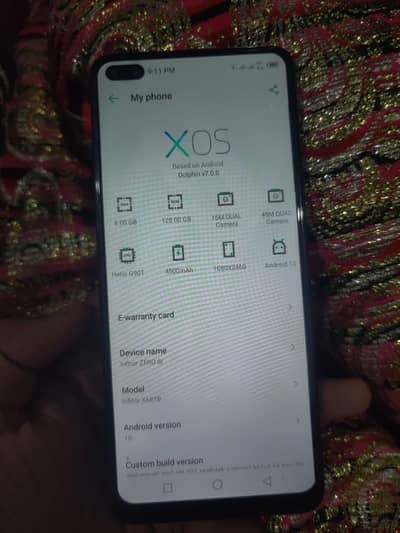 infinex zero 8i 8+128 dual Sim approved