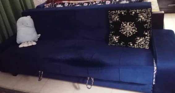 only 6months used sofa cum bed