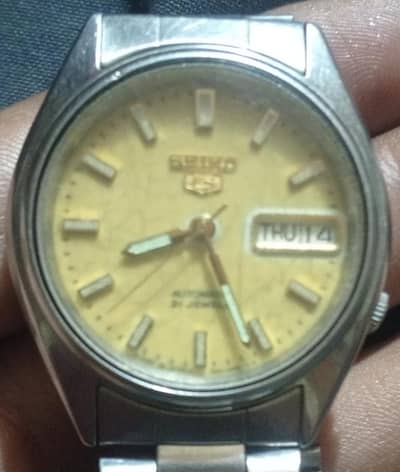 SEIKO 5 Automatic Model Number 7S26-00D0
