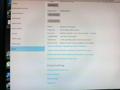 core i3 window  10 enterprise