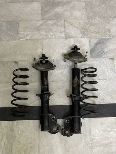 Lowered suspension for suzuki mehran