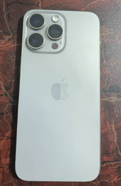 Iphone 15 Pro Max Natural Titanium