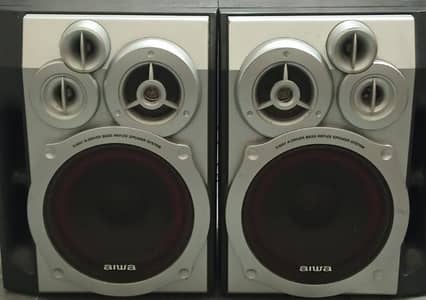 aiwa speaker 6inch good sound oirignal japani 80watt 80watt