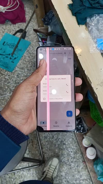 one plus 9 pro panal line all ok
