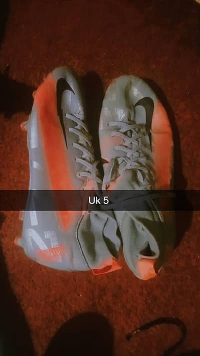 football Shoes size UK. 5 Nike
