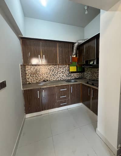 one bed non furnished apartment available for rent only family use in gulbeg green Islamabad.