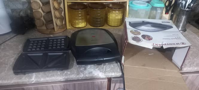 westpoint 3 in 1 sandwich maker