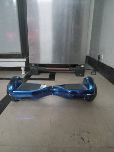 blue hoverboard
