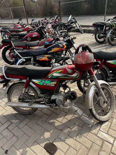 Honda CD 70 2022 Model for Sale – Neat & Original Condition