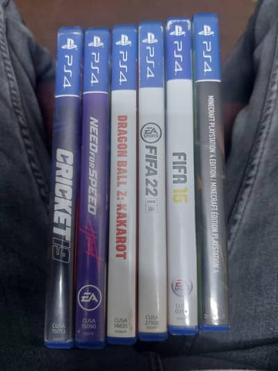 PS4 Games/Disc/CD