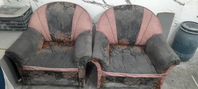 2 sofa for sale location main Attock city