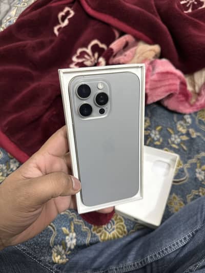 iPhone 15 pro max 256gb pta approved complete box