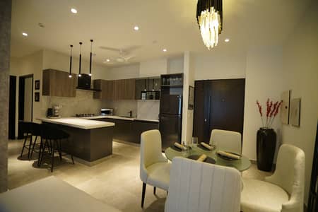 Fully Furnished Apartments In Gulberg III For Sale On Installments, Facing Park