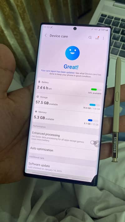 Samsung Mobile Note 20 Ultra