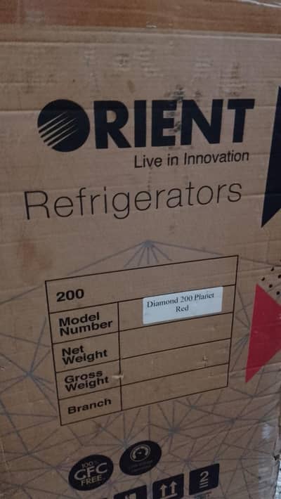 orient refrigerator