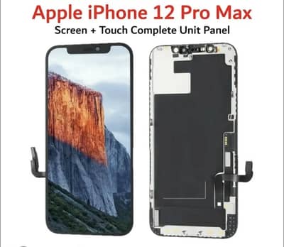 Iphone 12 pro max OK Screen Panel  – 100% Working