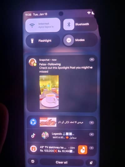 google pixel 6pro ka panel  ha mare pass nok per dot ha all ok