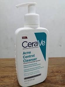 CeraVe  acne control moisturizing cleanser