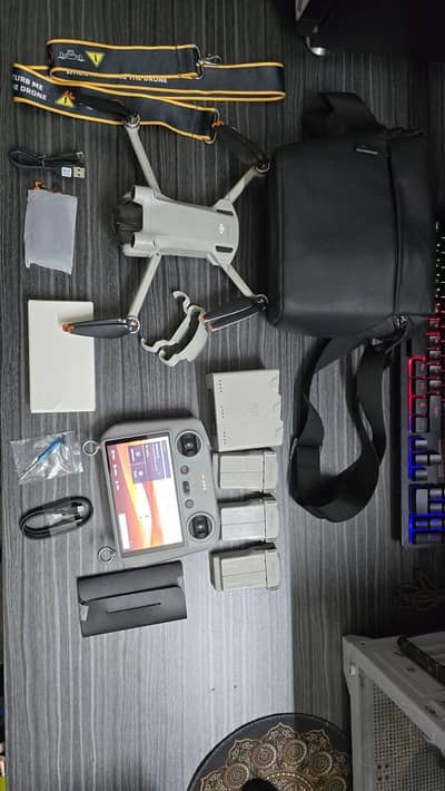 Drone DJI mini 3 pro good working connect wtp no