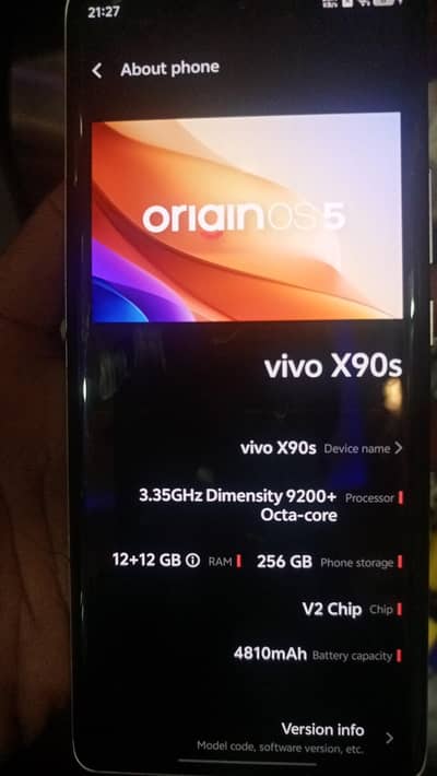 vivo x90s