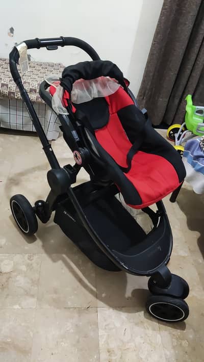 Foldable Imported Bay Pram with car seat