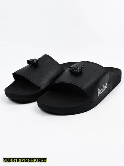 Black Camel slippers Men black color