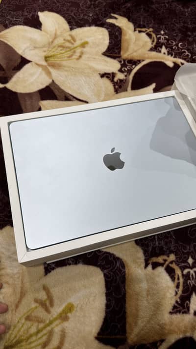 Apple Macbook Air m4 15 inch  sky blue color