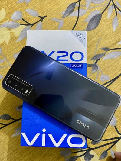 Vivo Y20 4Gb ram 64Gb rom (very good condition)