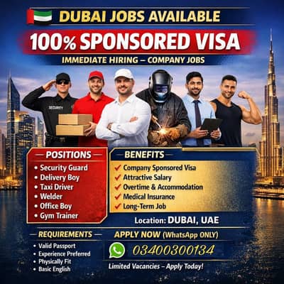 Dubai Jobs avaliable