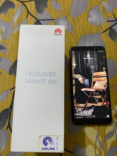 Huawei mate 10 lite 4gb ram with 64 Gb rom official pta approved