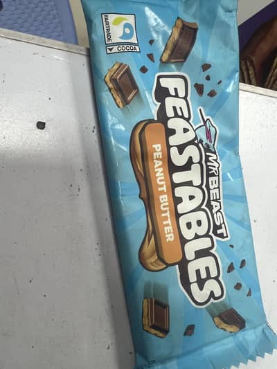 Mr Beast Feastables Chocolate Peanut Butter