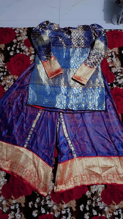 plazo with shirt dress staff  banarzi